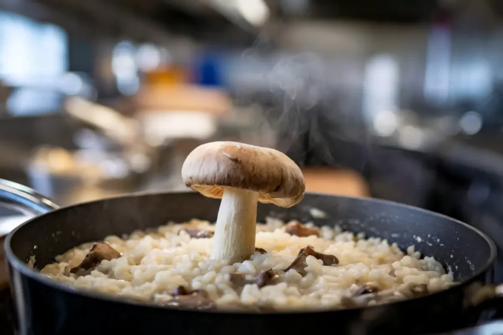 mushroom risotto recipe