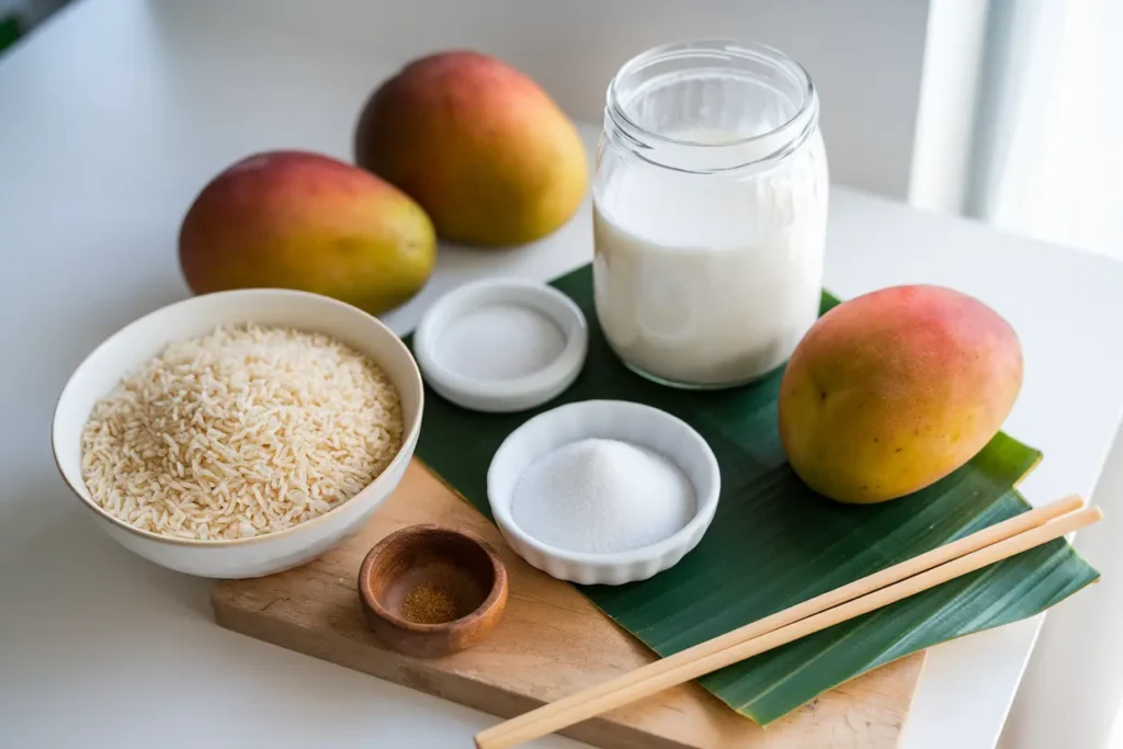 mango sticky rice recipe