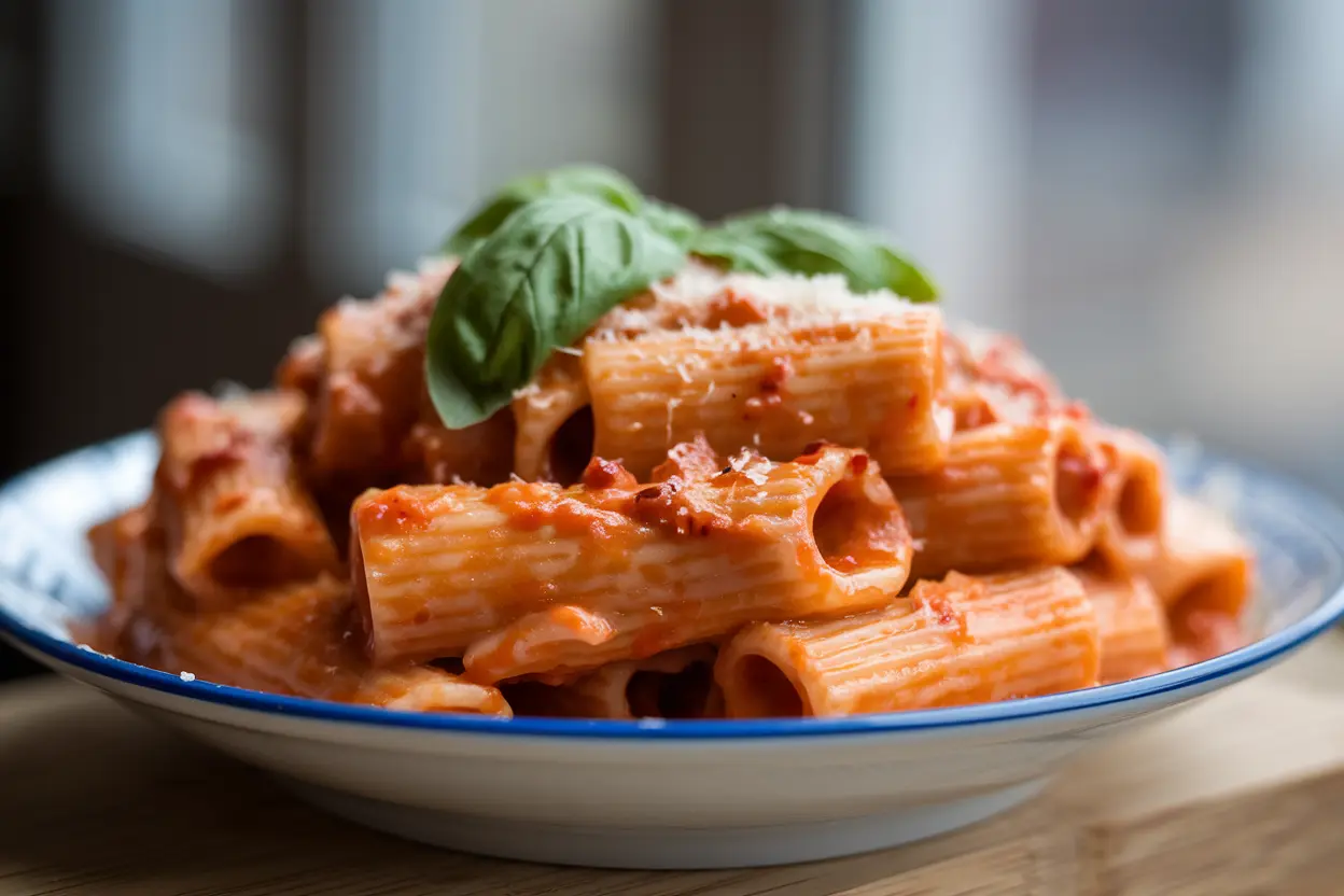 spicy rigatoni