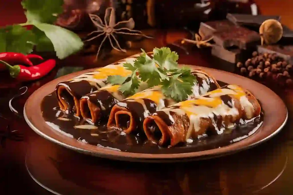 Beef enchiladas mole recipe