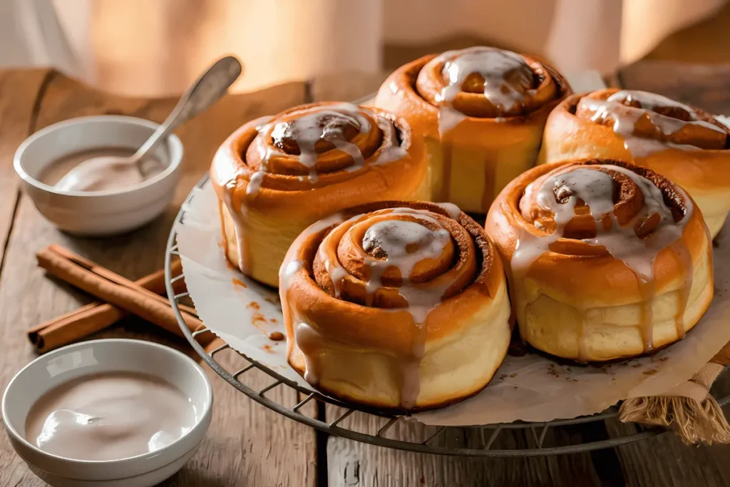 Sourdough Cinnamon Rolls