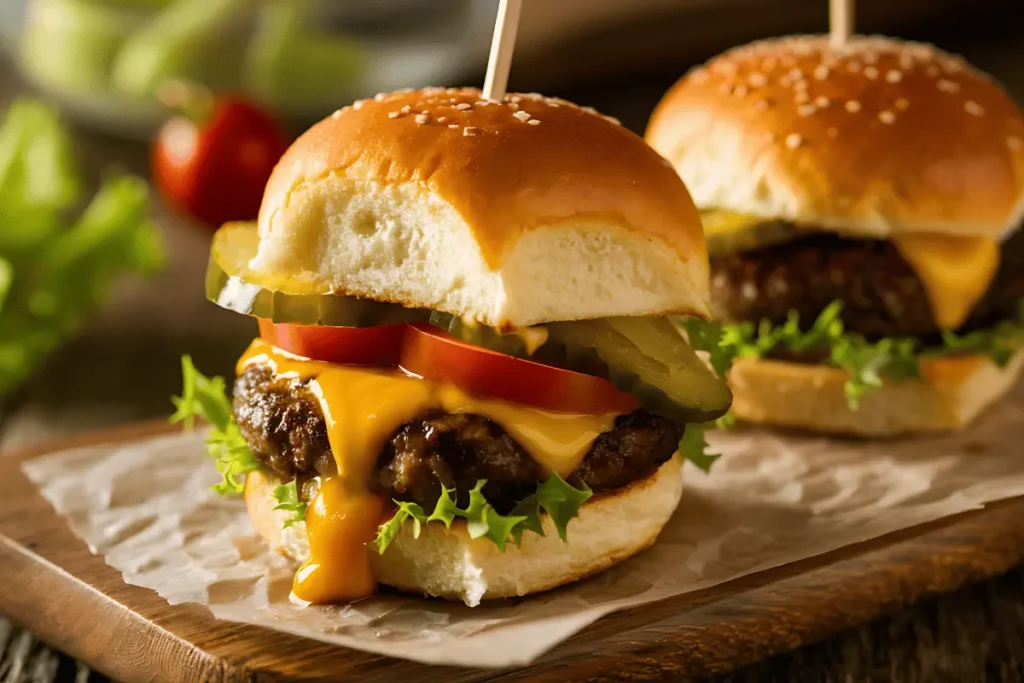 Cheeseburger Sliders Recipe