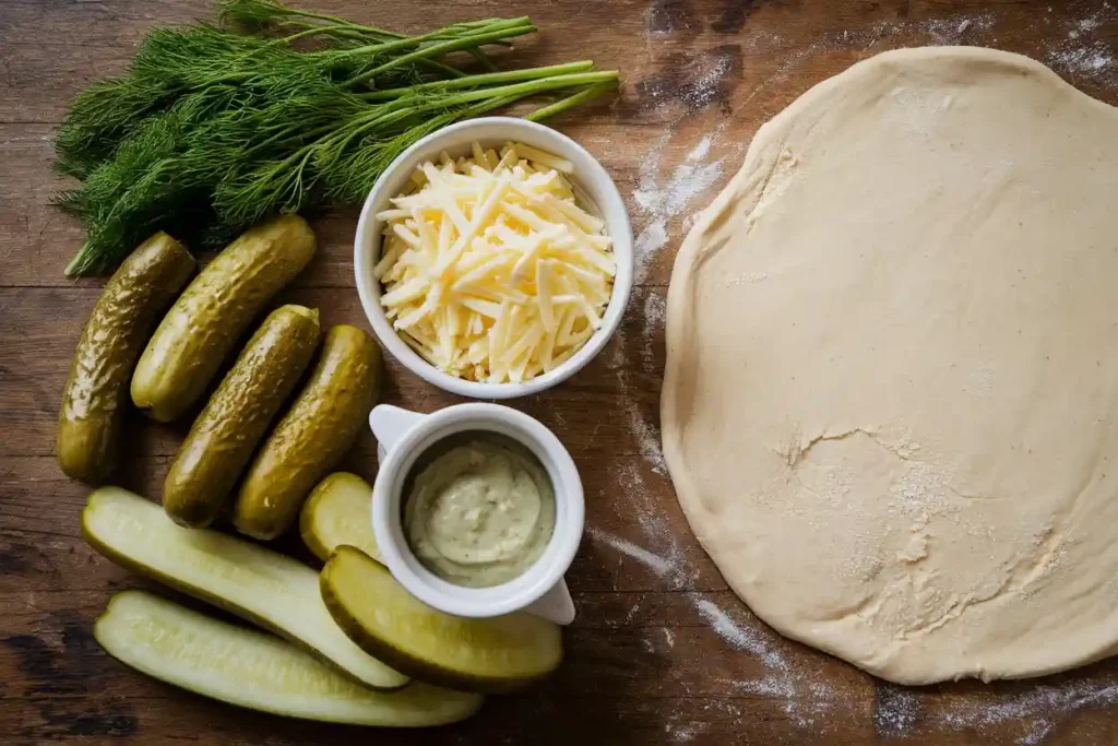 pickle pie pizza