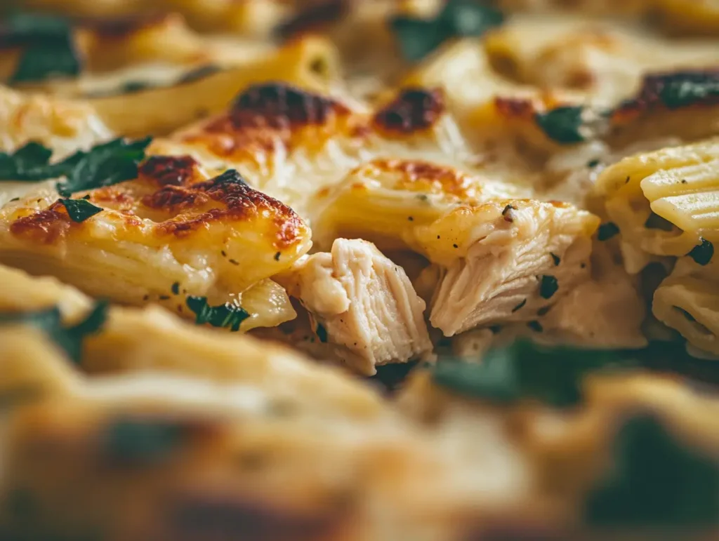 garlic parmesan chicken pasta