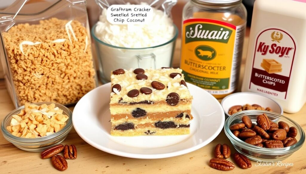 7 Layer Bars ingredients