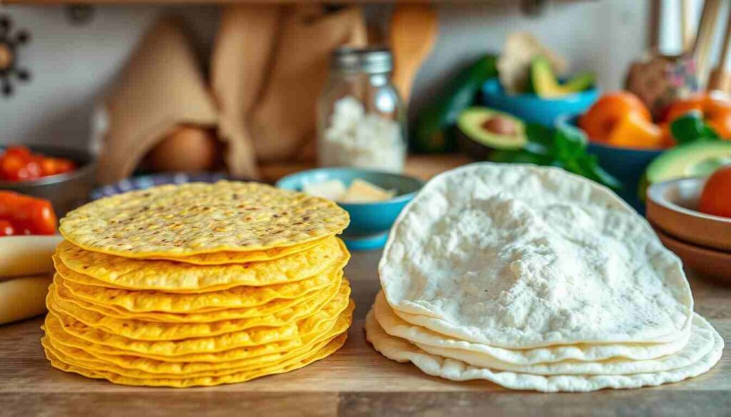 corn tortillas vs flour tortillas