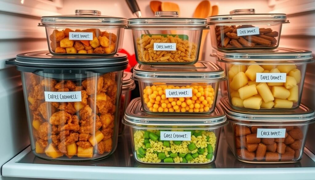 Storing crockpot meals