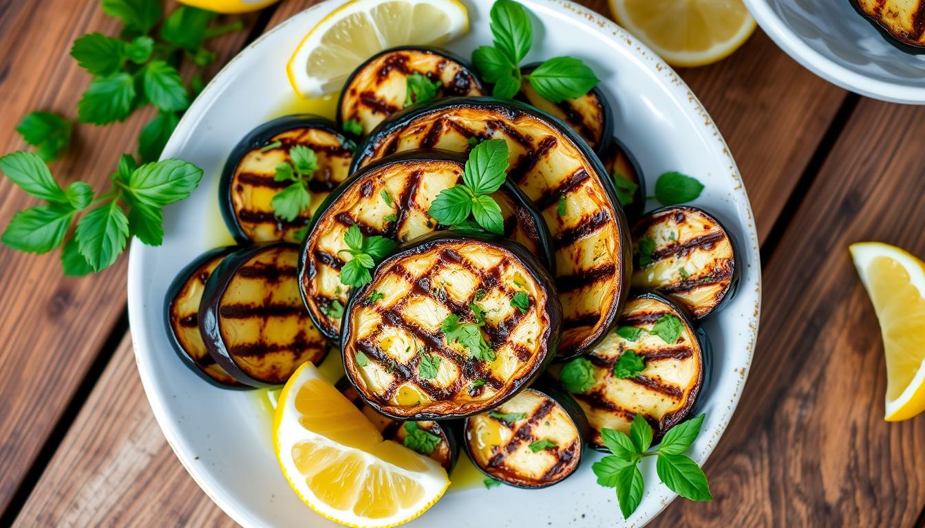 grilled eggplant