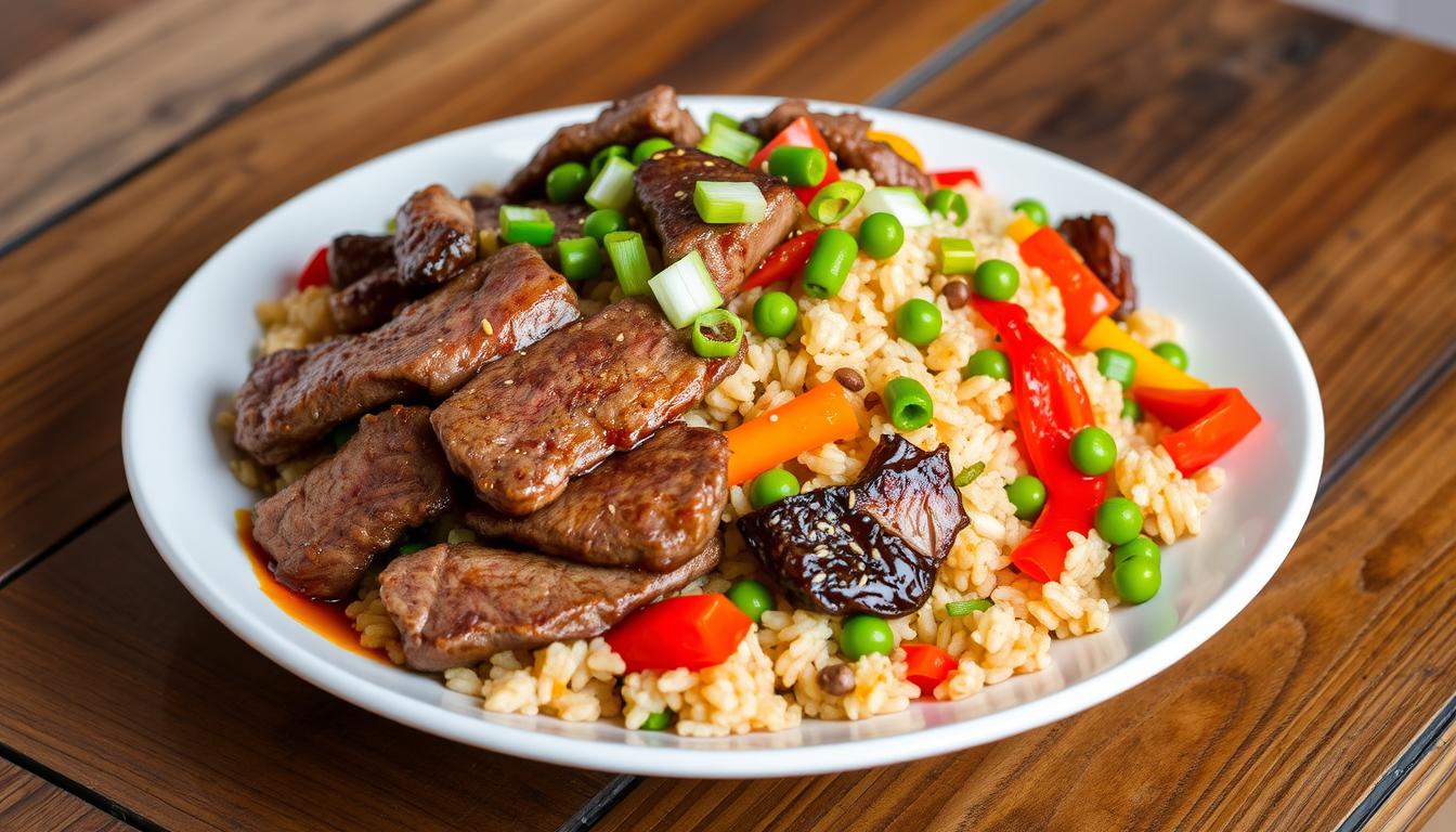 steak fried rice