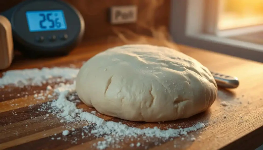 Dough temperature