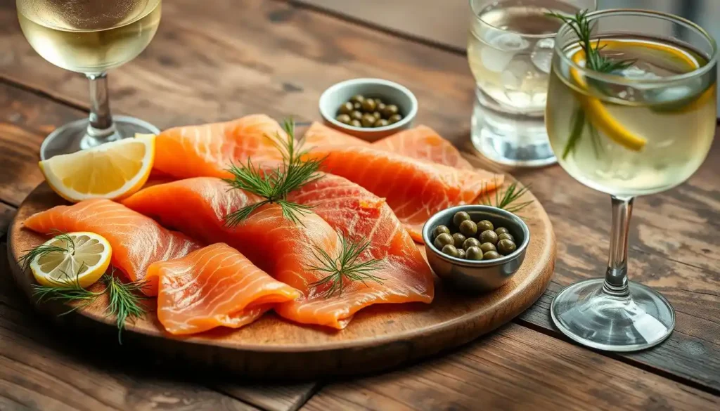 Smoked Salmon Drink Pairings