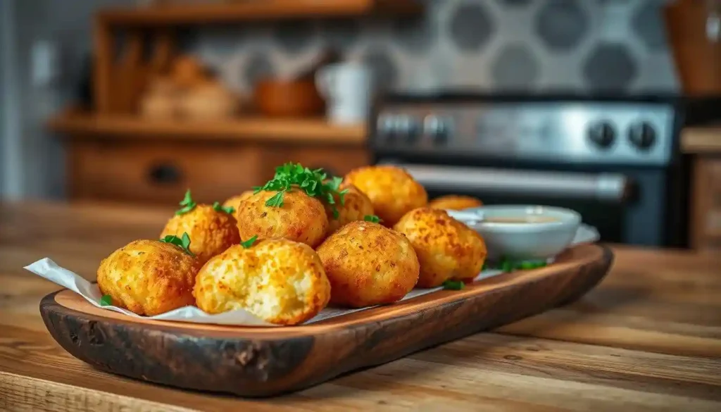 Baked potato croquettes